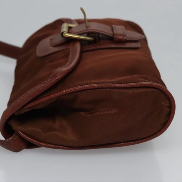 Vintage Prada Brown nylon waist Bag - Picture 6 of 13